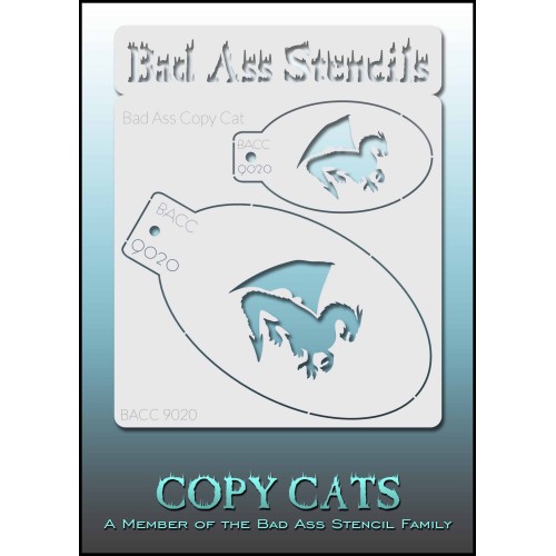 Bad Ass Copy Cat Stencil 9020 (BACC 9020)